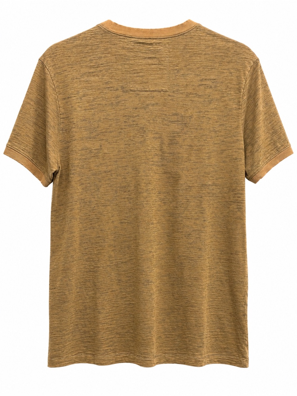 GUESS Men’s Short Sleeve Graphic Pocket Tee - Tan - Picture 2 of 6